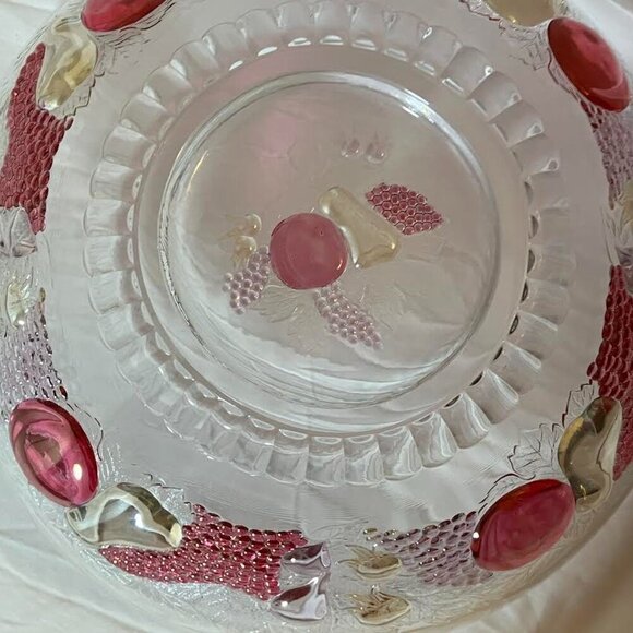 Westmoreland Glass Della Robbia Fruit Bowl Vintage EUC - Picture 12 of 14
